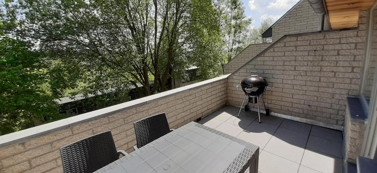 Côté terrasse Hotel Malmedy Exterior foto